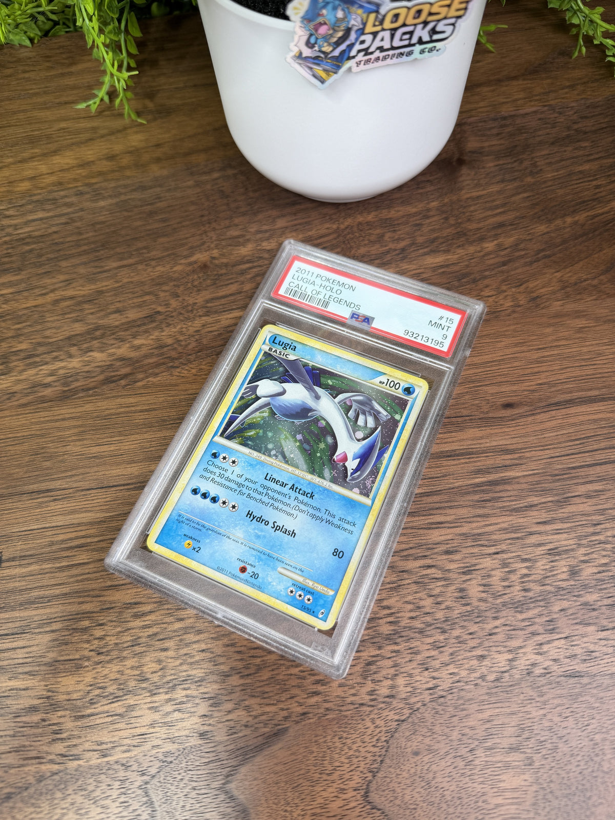 REAL PHOTO 2026-09-16 - PSA 9 HS Call of Legends Lugia #15 (IMG_6335)