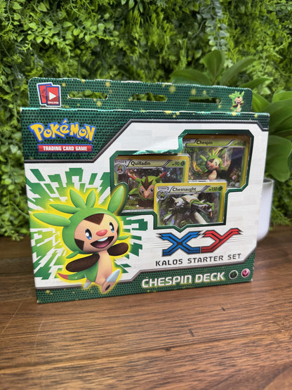 REAL PHOTO 2026-09-19 - XY Kalos Starter Set Chespin Deck (IMG_6451)