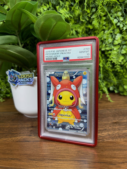 REAL PHOTO 2026-09-30 - PSA 10 Japanese XY Promo Pretend Magikarp Pikachu #150 (IMG_6833)
