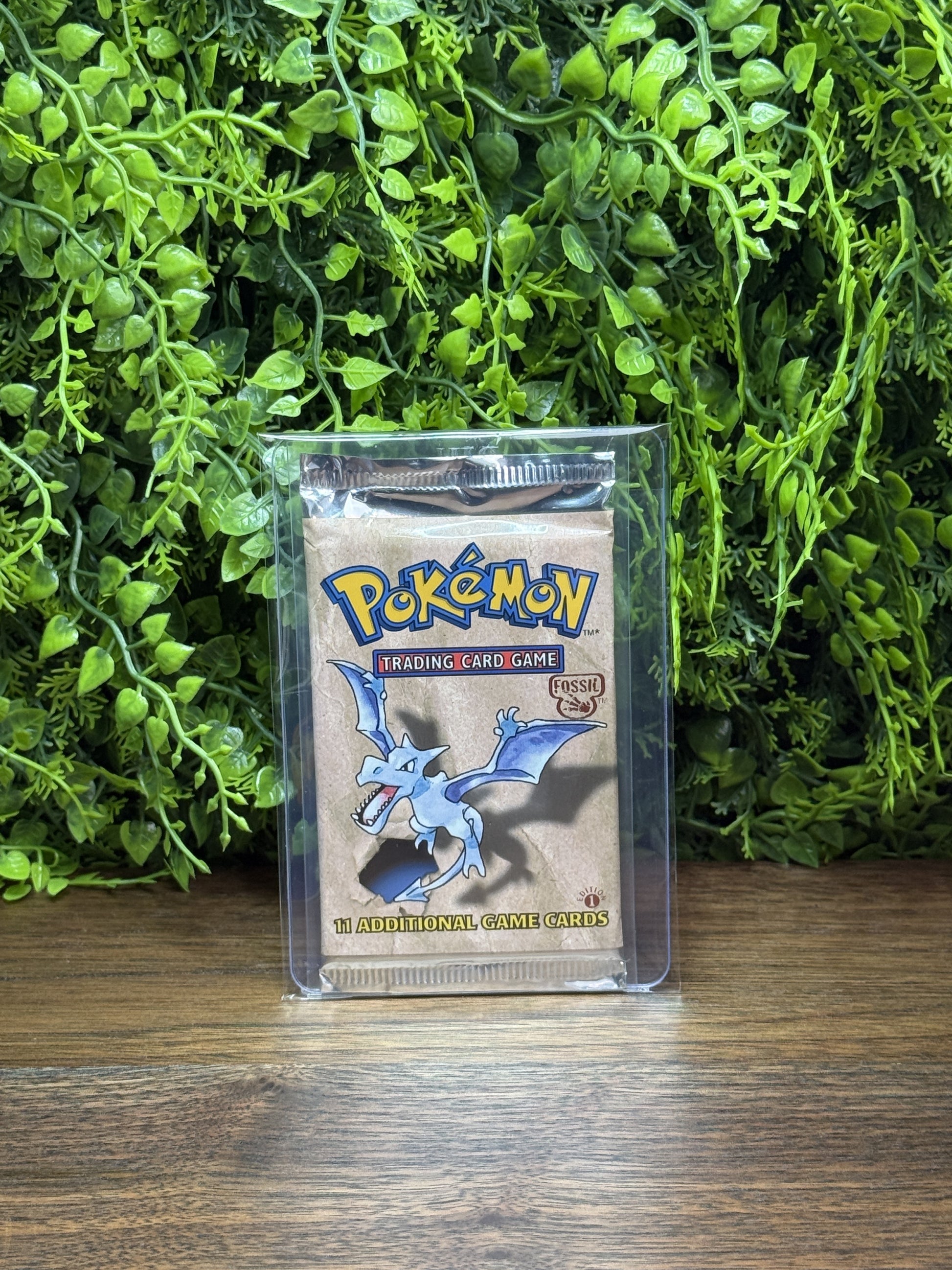REAL PHOTO 2026-08-20 - Fossil 1st Edition - Aerodactyl (Heavy) (IMG_6836)