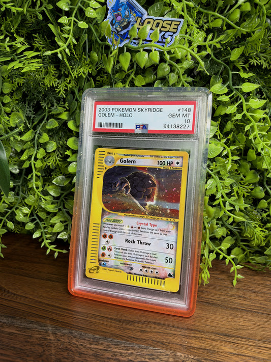 REAL PHOTO 2026-10-07 - PSA 10 Skyridge Golem #148 (Holo IRL) (IMG_7123 IRL)