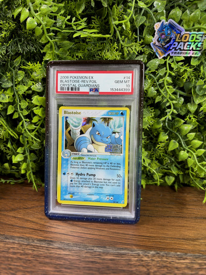 REAL PHOTO 2026-10-15 - PSA 10 EX Crystal Guardians Blastoise #14 (Reverse Holo) (IMG_7313)