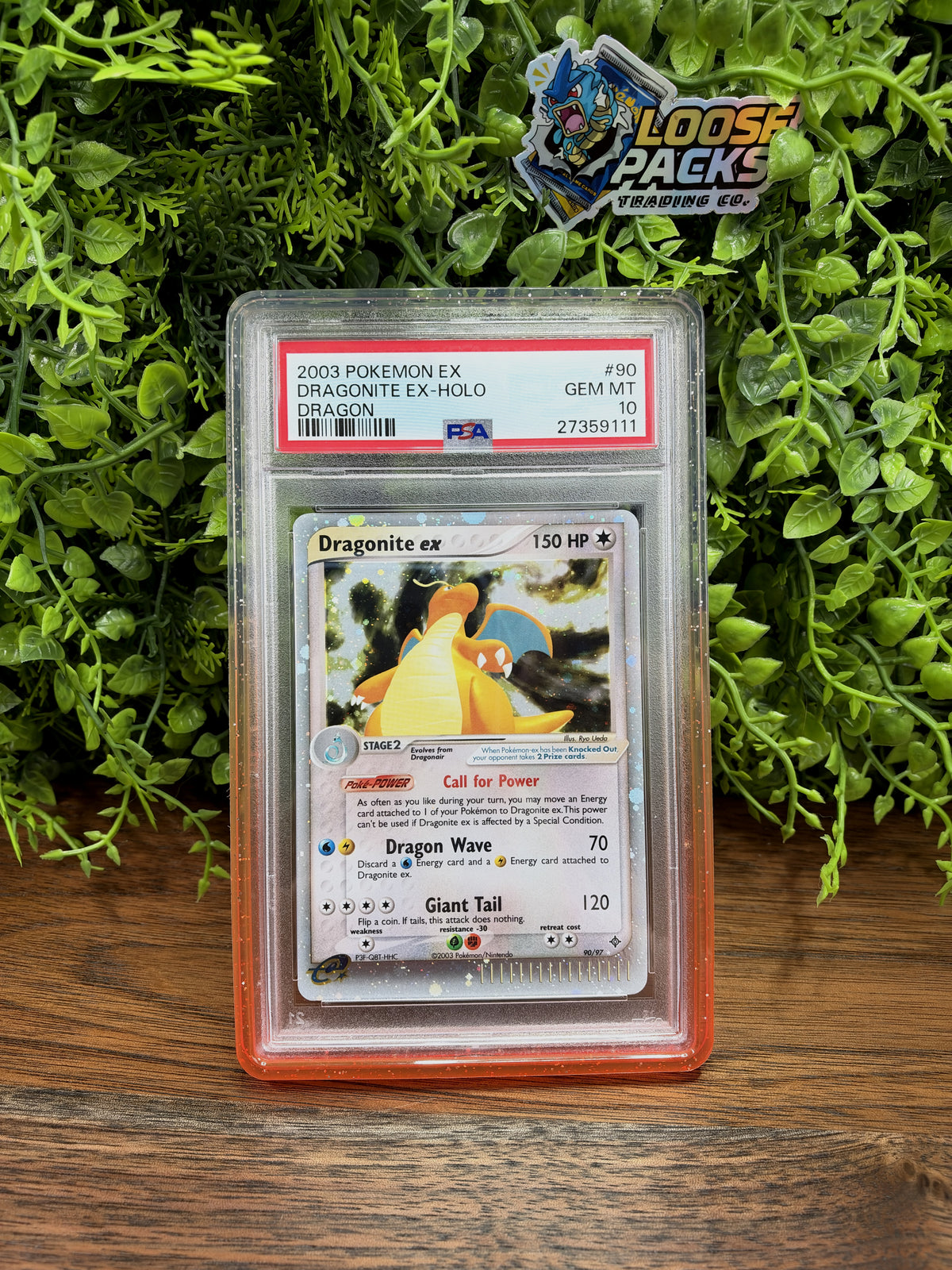 PSA 10 EX Dragon Dragonite ex #90 (Holo)