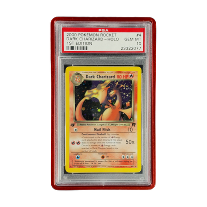 PSA 10 Team Rocket Dark Charizard #4 1st Edition (Holo)