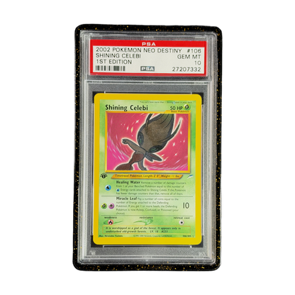 PSA 10 Neo Destiny Shining Celebi #106 1st Edition