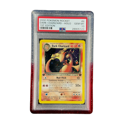 PSA 10 Team Rocket Dark Charizard #4 1st Edition (Holo)