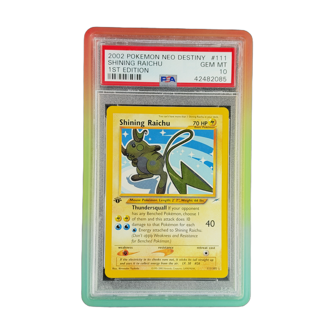 PSA 10 Neo Destiny Shining Raichu #111 1st Edition