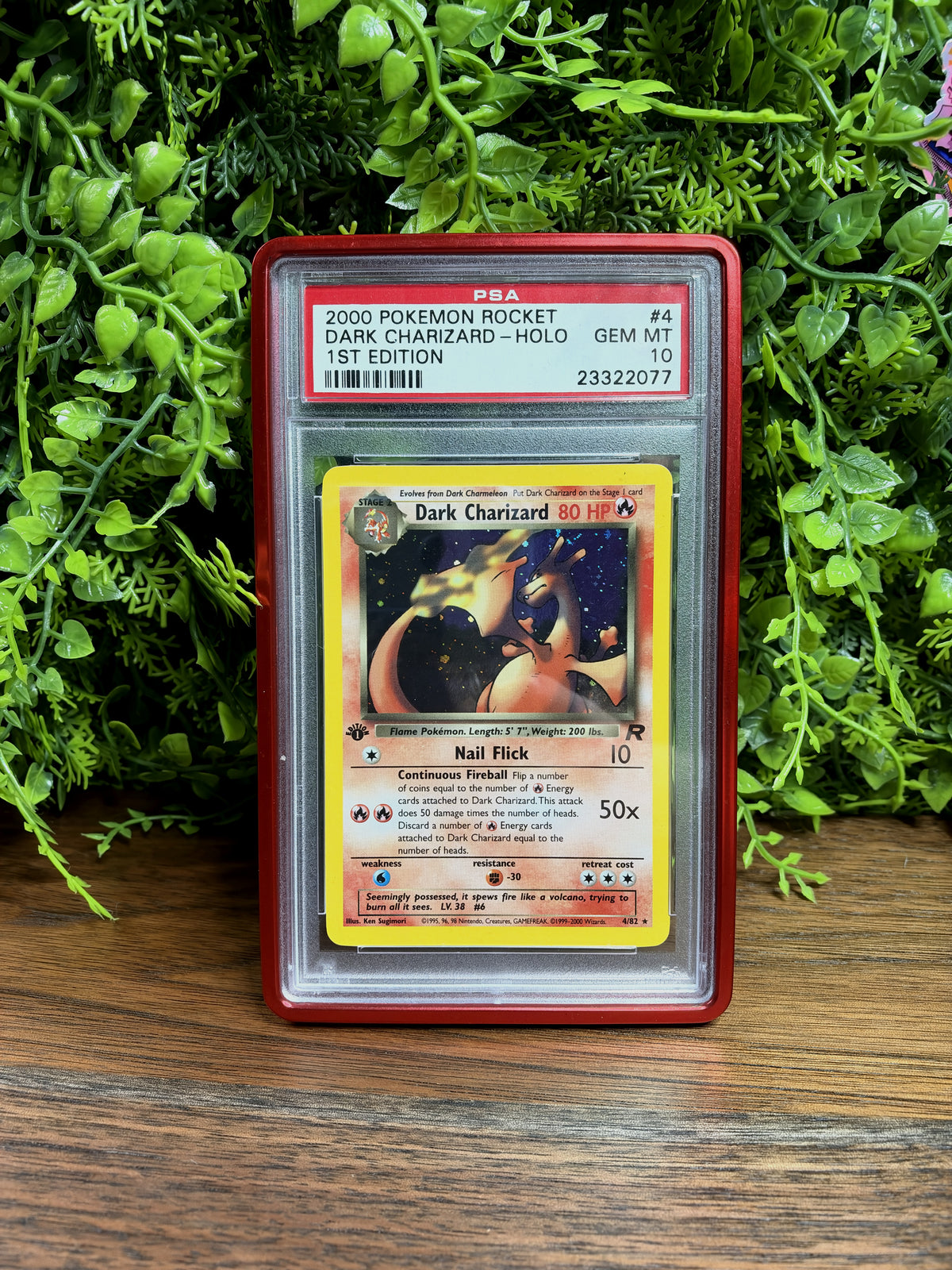 PSA 10 Team Rocket Dark Charizard #4 1st Edition (Holo)