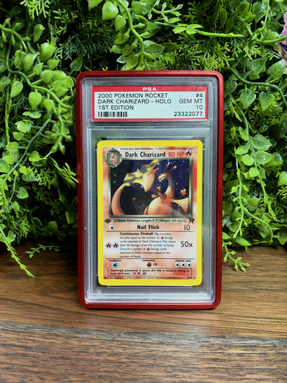 PSA 10 Team Rocket Dark Charizard #4 1st Edition (Holo)