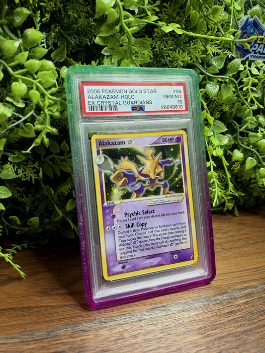 PSA 10 EX Crystal Guardians Gold Star Alakazam #99