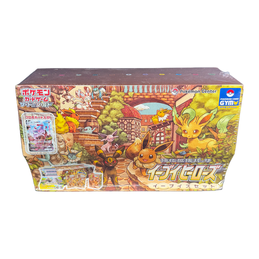 Japanese SWSH Eevee Heroes Eevees Set