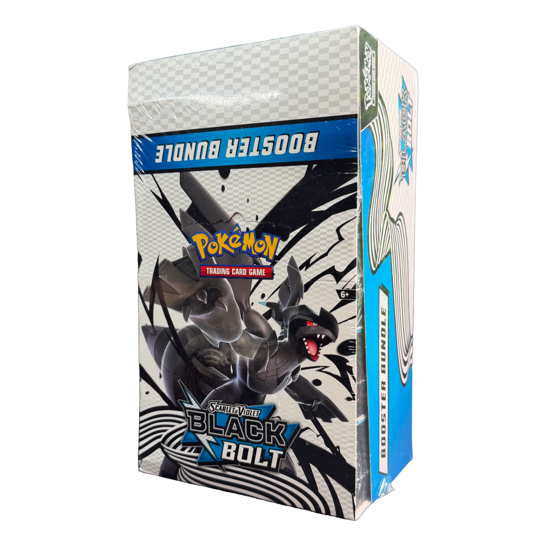 S&V Black Bolt & White Flare Booster Bundle Display