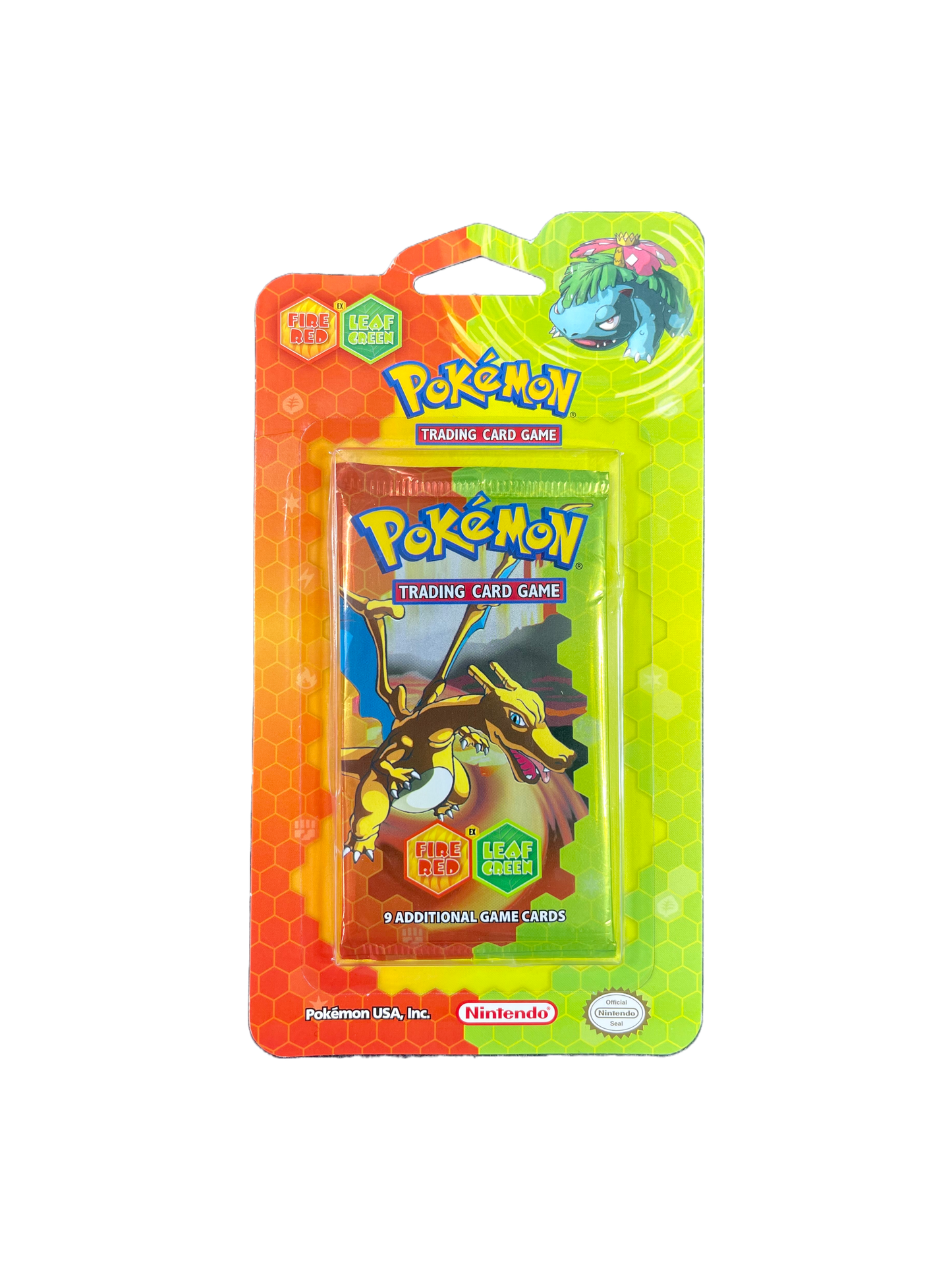 EX Fire Red Leaf Green Blister Pack