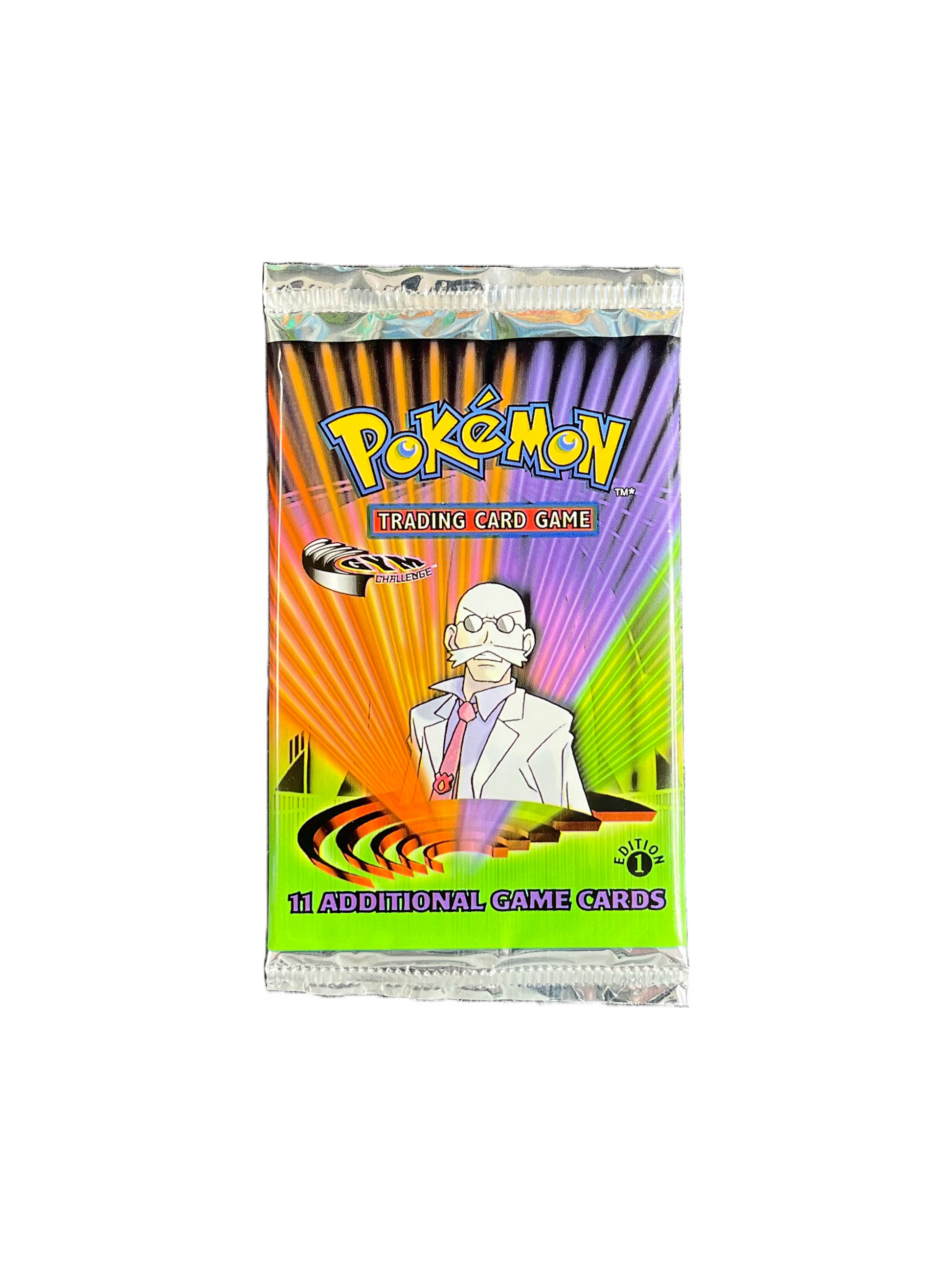 pokemon gym challenge 1st edition booster pack Pokemon Gym Challenge 1st Edition Booster Pack with (11) Cards