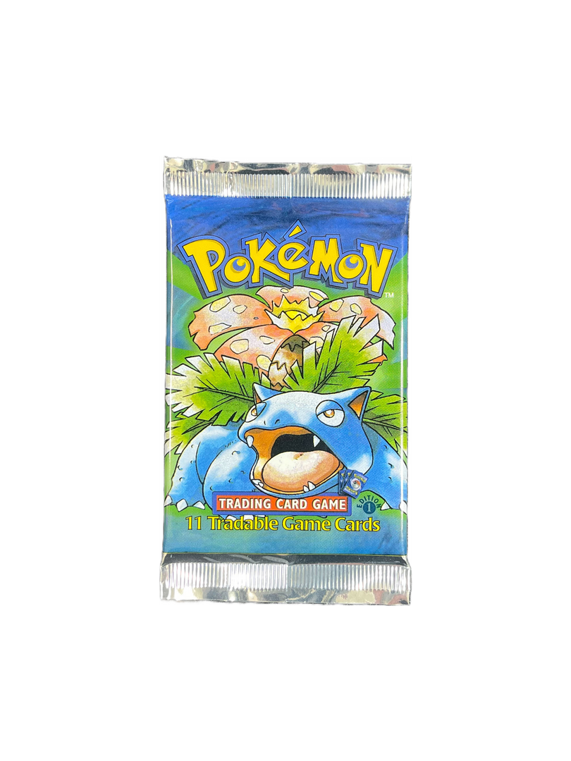 Base Set 1st Edition Shadowless Pokémon Booster Pack | Loose Packs ...