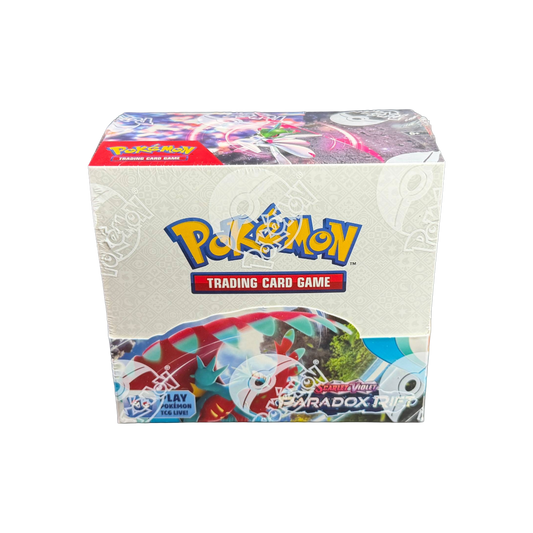 paradox rift booster box png Is this half of fake... what should i be looking for? : r/IsMyPokemonCardFake Mewtwo ex Paradox Rift Booster Box