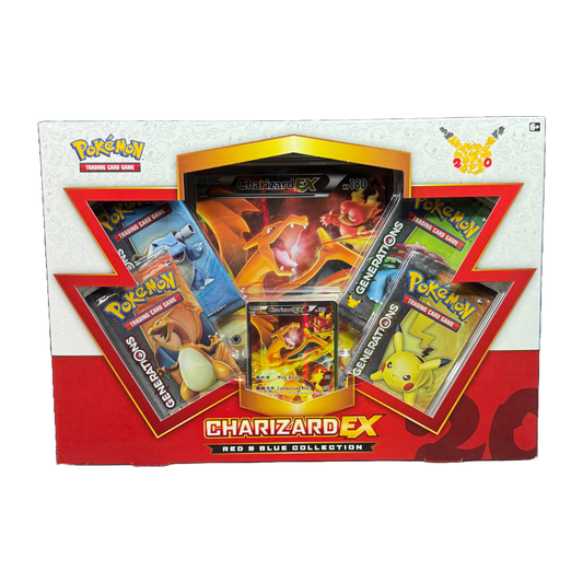 Charizard EX Red & Blue Collection box