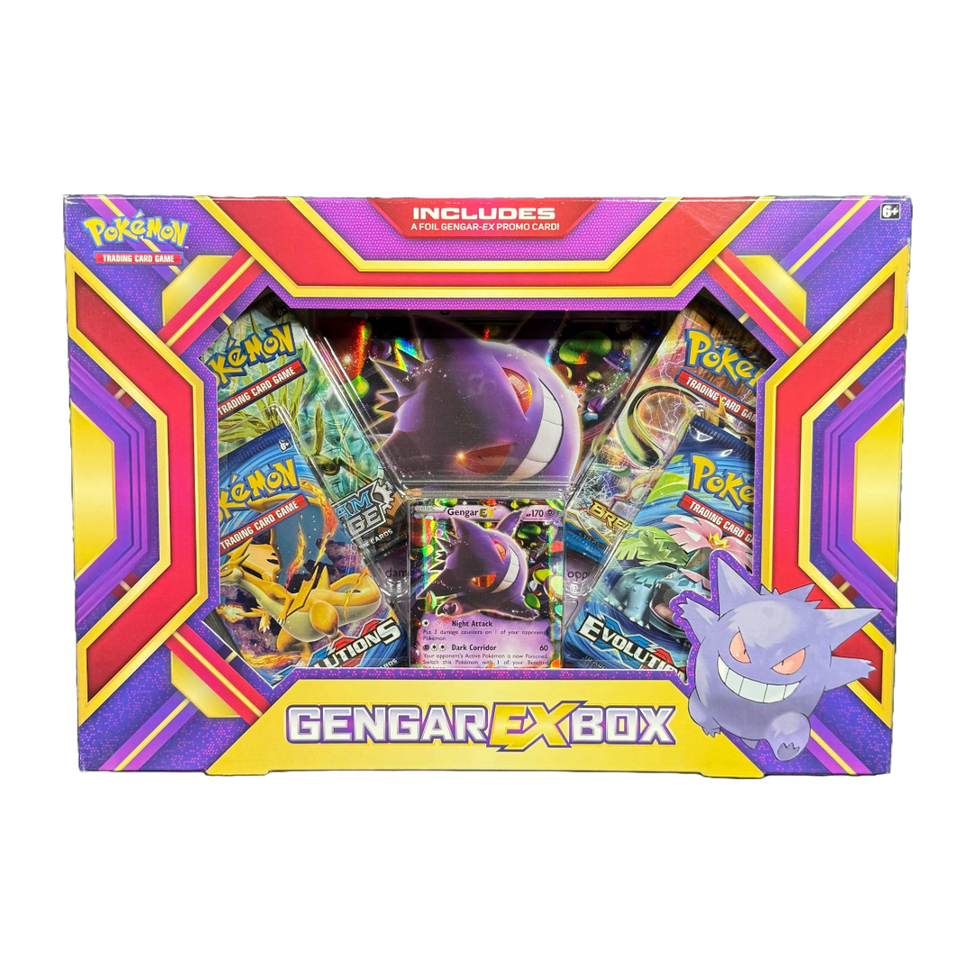 Gengar EX Pok mon Collection Box Loose Packs Loose Packs Trading Co gengar-ex-pok-mon-collection-box-loose-packs-loose-packs-trading-co