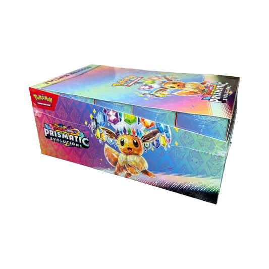 SV Prismatic Evolutions Booster Bundle Display Case