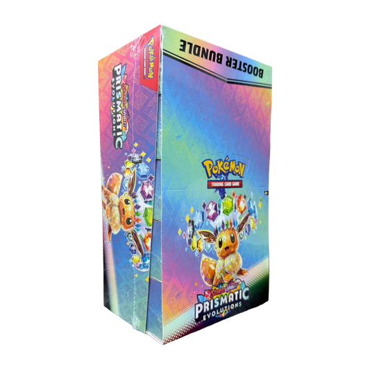 SV Prismatic Evolutions Booster Bundle Display Case