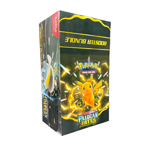 paldean fates booster box case Paldean Fates Booster Bundle Display (Sealed with ten sealed bundles)   FlameTail Trading