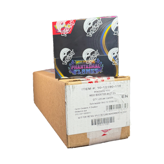 ME Phantasmal Flames Booster Box Case