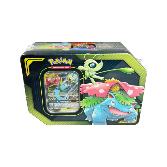 Celebi & Venusaur GX Tag Team Tin