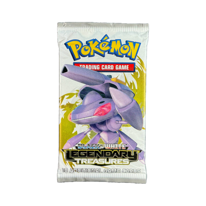 pokemon legendary collection booster pack never opened trading cards B&W Legendary Treasures – Loose Packs Trading Co