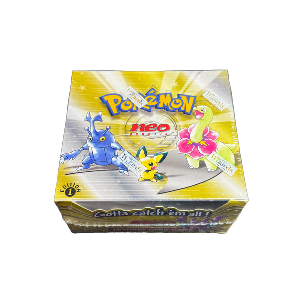 ポケモンカード英語版未開封BOX Neo genesis 1st edition Pokemon Neo Genesis 1st edition Booster Box English Sealed