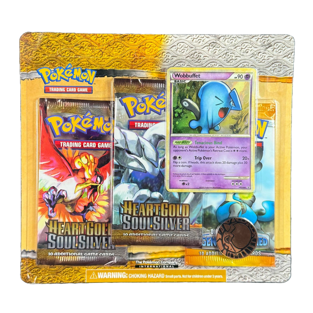 Heart Gold Soul Silver & Legends Awakened Triple Blister