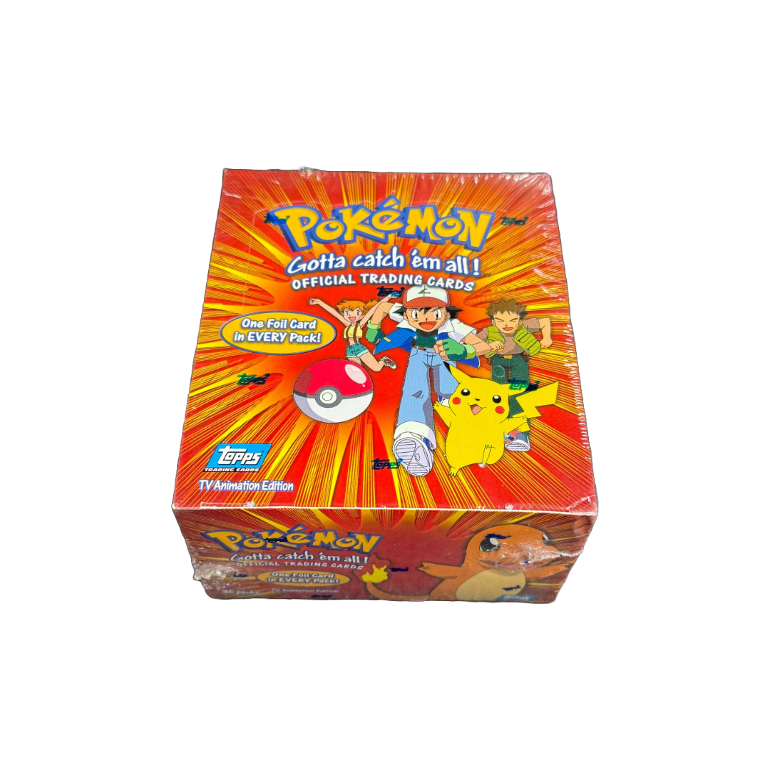 Topps Animation Topps Tv Animation Edition Series 1 Pokémon Booster Box | Loose Packs ...