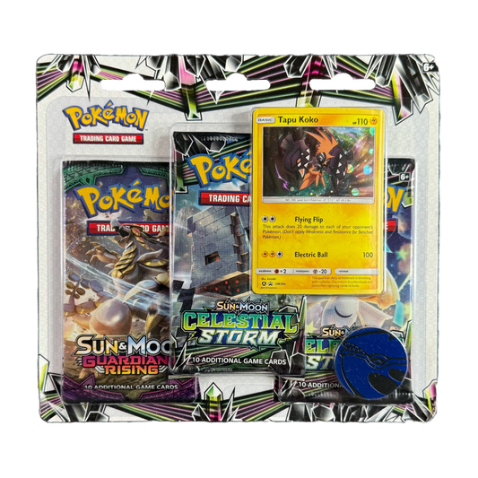S&M Tapu Koko 3 Pack Blister