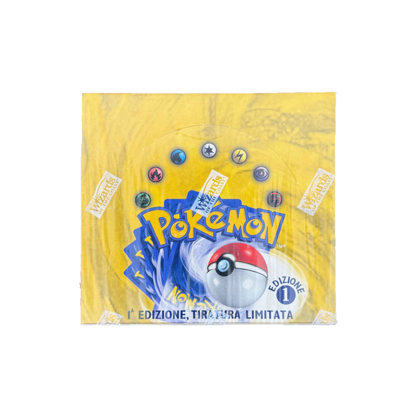 Vintage Base Set 1st Edition Italian Pokémon Booster Box