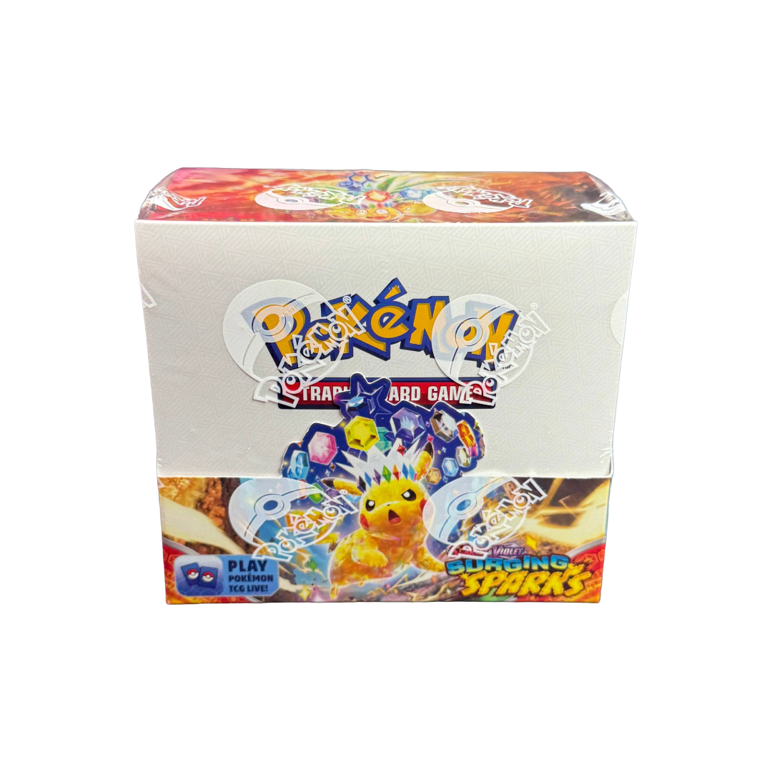 SV Surging Sparks Booster Box Loose Packs Trading Co. SV Surging Sparks Booster Box Loose Packs Trading Co.