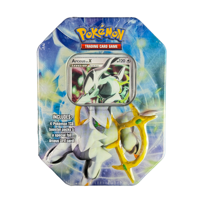 Platinum Arceus Lv. X Tin