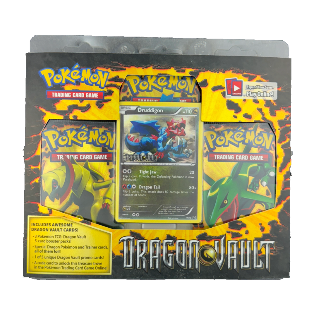 Dragon Vault 3 Pack Clamshell Pokémon Blister