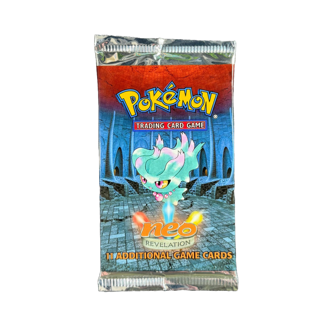 Vintage Neo Revelation Unlimited Pokémon Booster Pack | Loose Vintage Neo Revelation Unlimited Pokémon Booster Pack | Loose