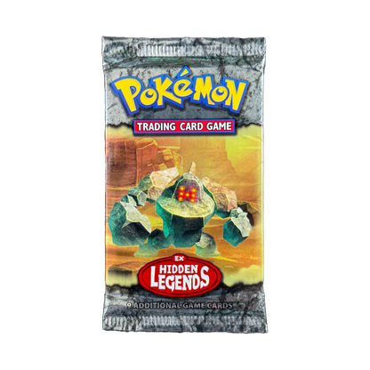 pokemon hidden legends booster box EX Hidden Legends