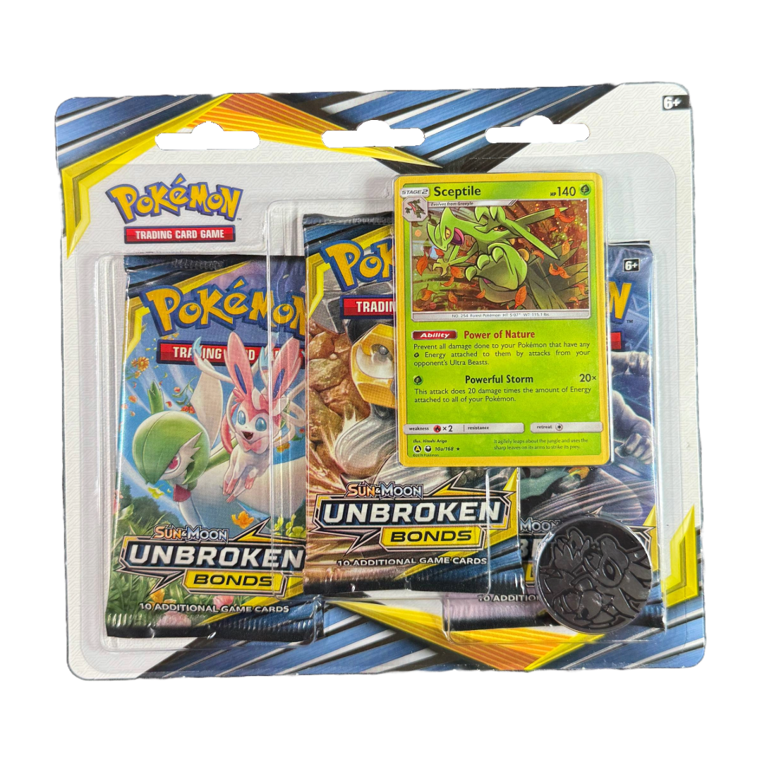 pokemon unbroken bonds 3 card pack Pokemon Card - Unbroken Bonds - 3 Card Booster Pack