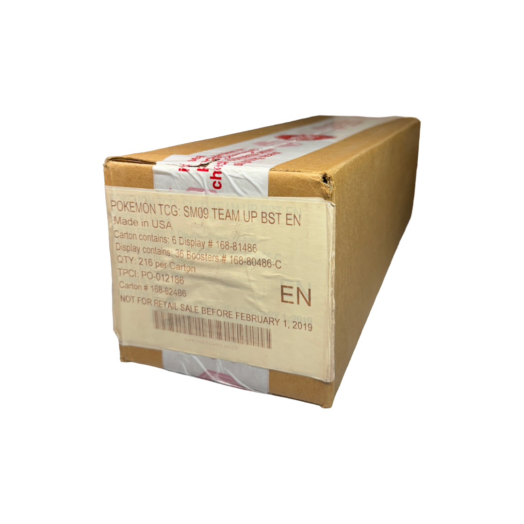 S&M Team Up Booster Box Case SM09
