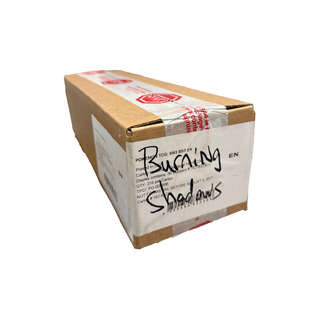 S&M Burning Shadows Booster Box Case SM03
