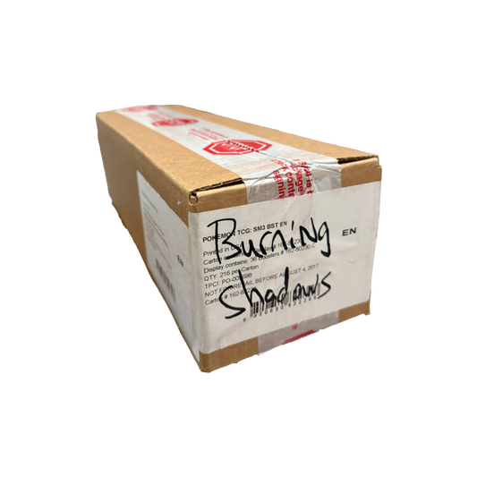 S&M Burning Shadows Booster Box Case SM03