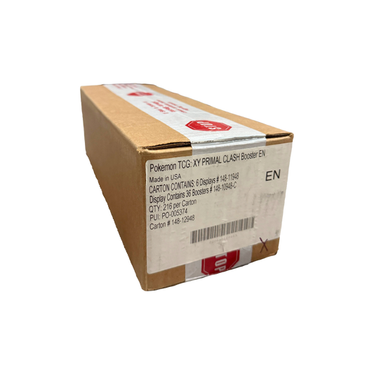 XY Primal Clash Booster Box Case XY5