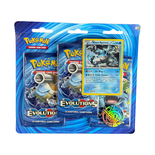 XY Evolutions 3 Pack Blister
