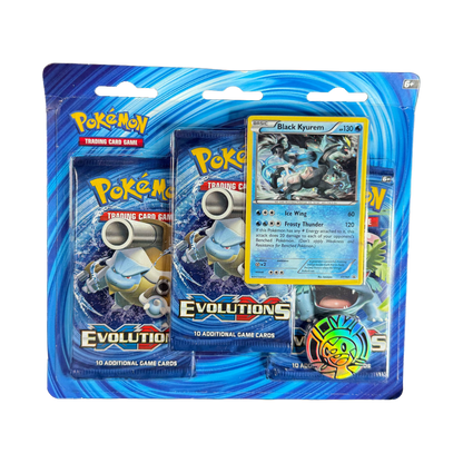 XY Evolutions 3 Pack Blister