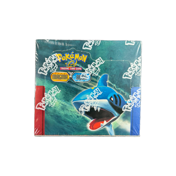 EX Team Magma Vs. Team Aqua Booster Box EX Team Magma Vs. Team Aqua Booster Box