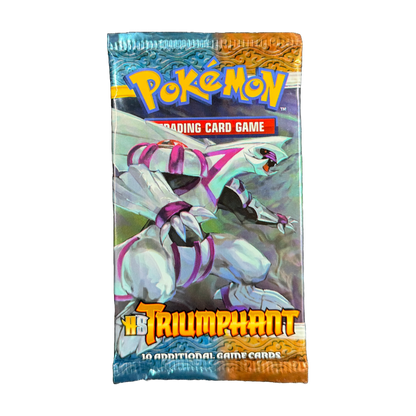 pokemon hs triumphant card list HeartGold & SoulSilver Booster Box New Trainer Pokemon HeartGold SoulSilver HS Triumphant