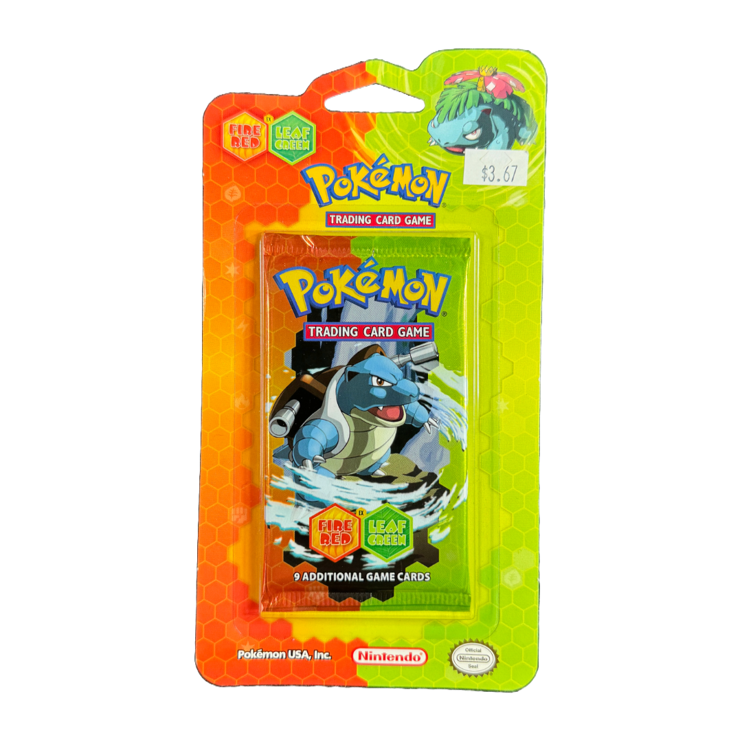EX Fire Red Leaf Green Blister Pack