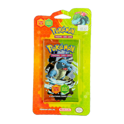 EX Fire Red Leaf Green Blister Pack