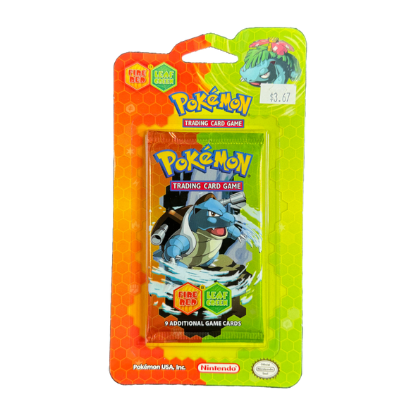 EX Fire Red Leaf Green Blister Pack